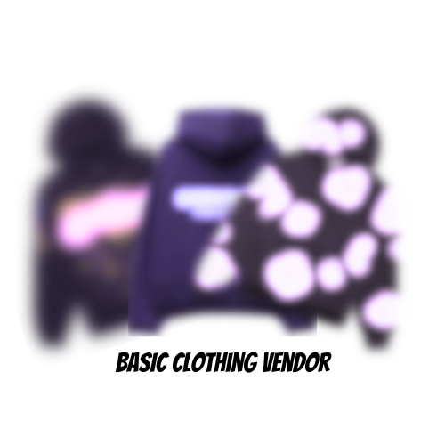 Basic Clothing Vendor